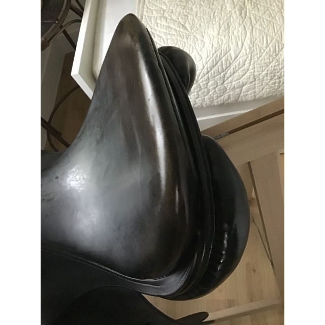 Selle de dressage noire Bruno Delgrange / 17