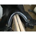 Selle de dressage noire Bruno Delgrange / 17