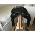 Selle de dressage noire Bruno Delgrange / 17