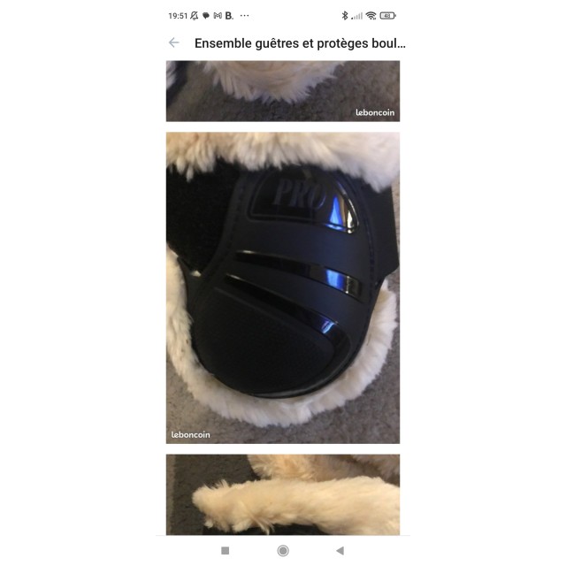 Ensemble protège boulet+ guêtres