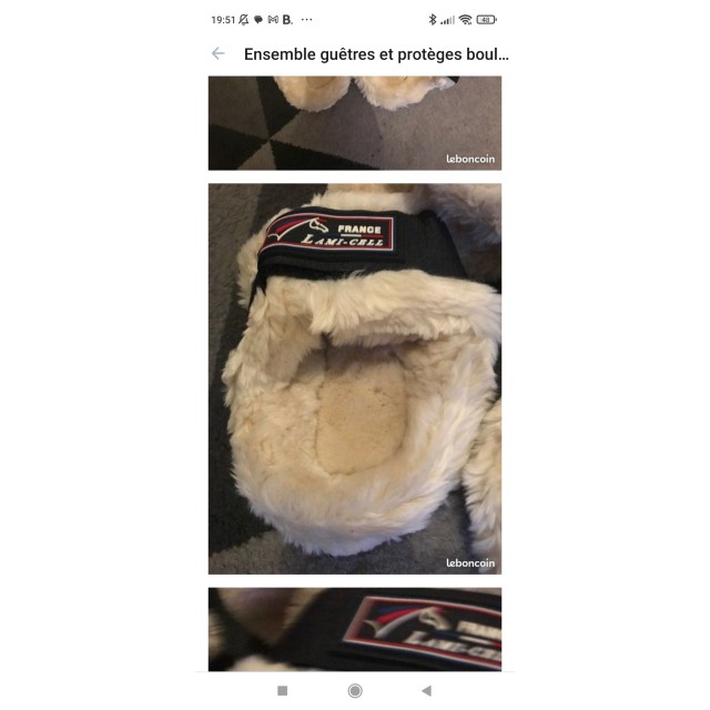 Ensemble protège boulet+ guêtres