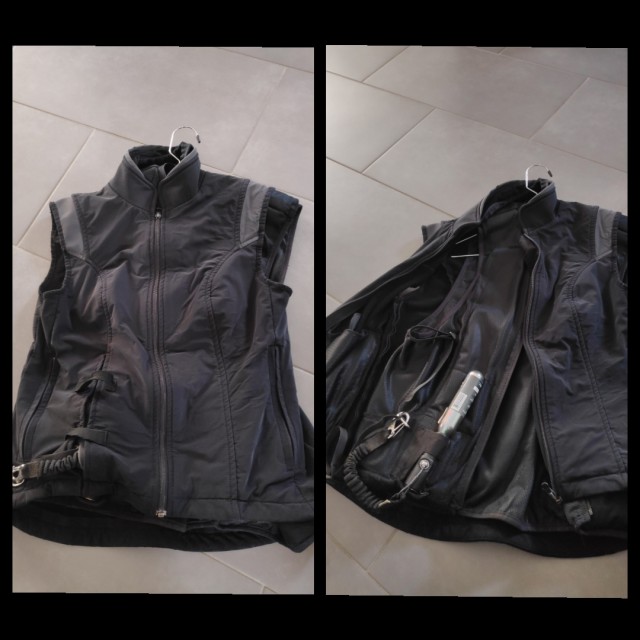 air bag Hélite avec veste Taille L