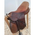 Selle Henri de Rivel cuir marron