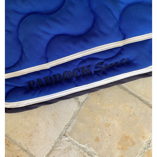 Tapis paddock sport bleu