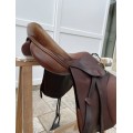 Selle Henri de Rivel cuir marron