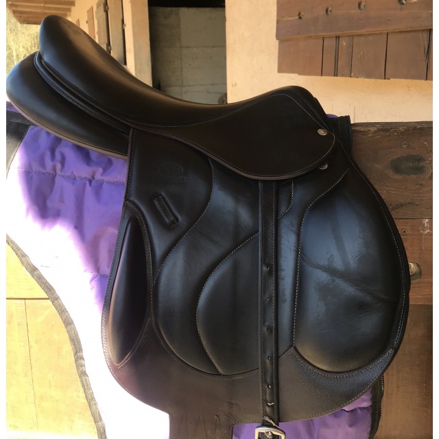 Selle mono quartier Chiberta Devoucoux 2016 (18" 1R D3D)