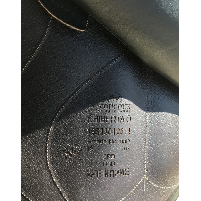 Selle mono quartier Chiberta Devoucoux 2016 (18" 1R D3D)