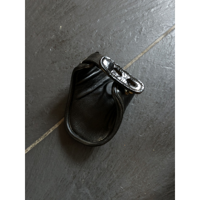 Guetres et proteges boulets cuir noir chetak