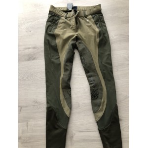 pantalon équitation kaki
