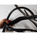 Bride cuir noir taille cheval