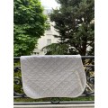 Tapis blanc taille petit poney B/shetland
