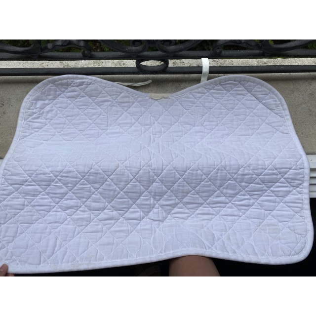 Tapis blanc taille petit poney B/shetland