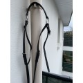 Collier de chasse noir taille cheval