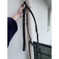 Collier de chasse noir taille cheval