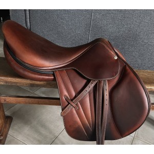 Selle butet 2016 Médium semi creuse (50 montes) 17’5, doublée veau et 2’5 de quartier