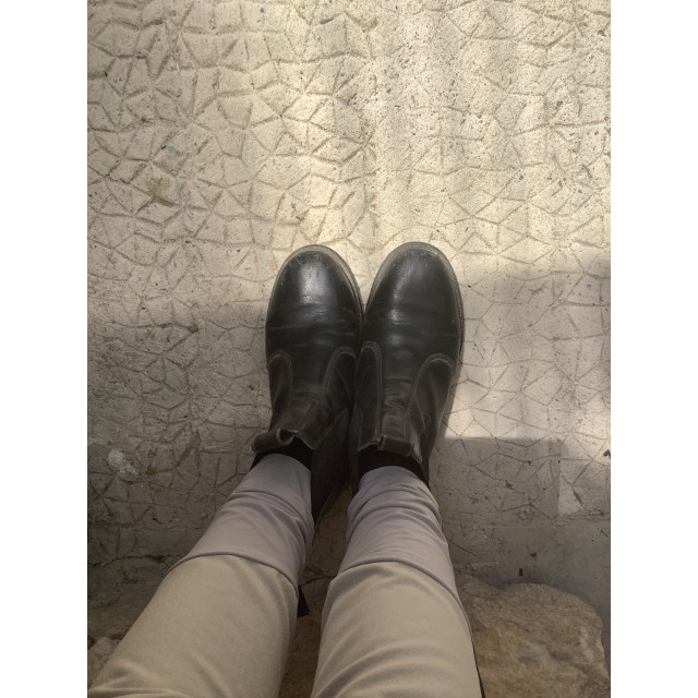 Boots cuire