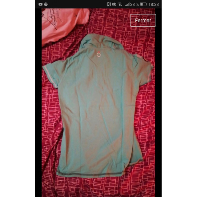 Tee-shirt turquoise
