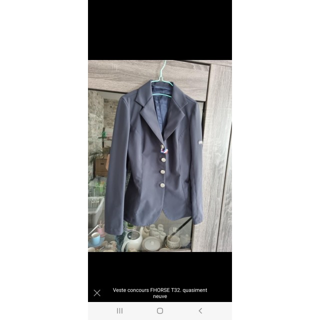Veste concours T32 FHORSE quasi neuve