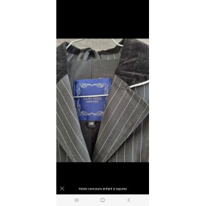 Veste concours enfant lamicell à rayures