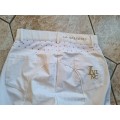 Pantalon blanc strass la valencio neuf