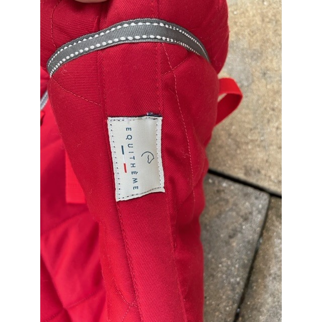 Tapis equitheme rouge