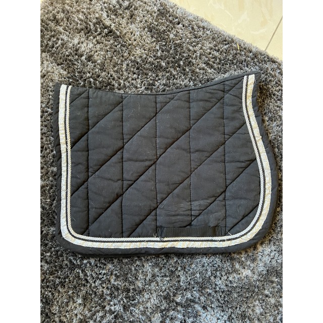 Tapis LBAT noir/argent paillettes