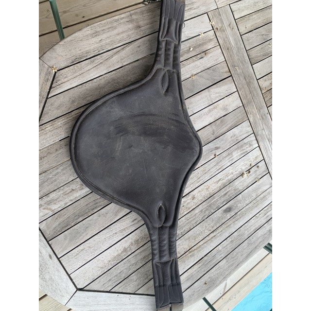 Bavette cuir marron
