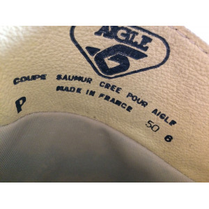 Bottes noires d'équitation AIGLE coupe Saumur