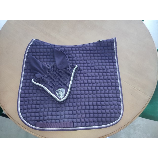 Ensemble Tapis dressage Eskadron et Bonnet