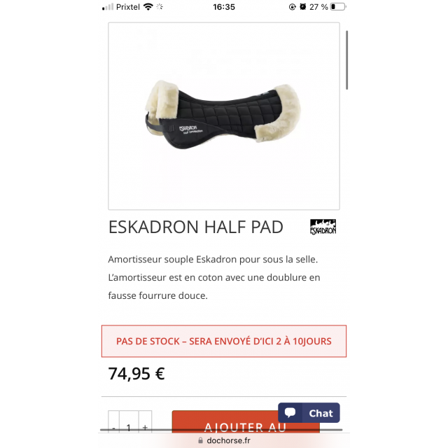 Amortisseur Eskadron