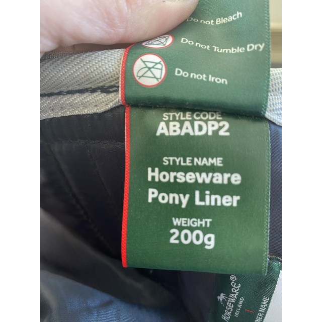 Doublure Amovible Couverture Poney 200grs - Horseware 50 €