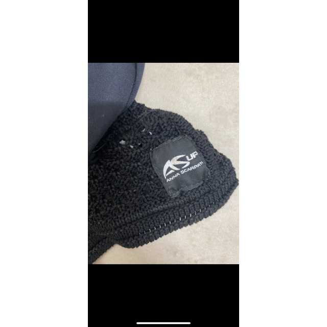 Bonnet noir Anna Scarpati poney pur sang