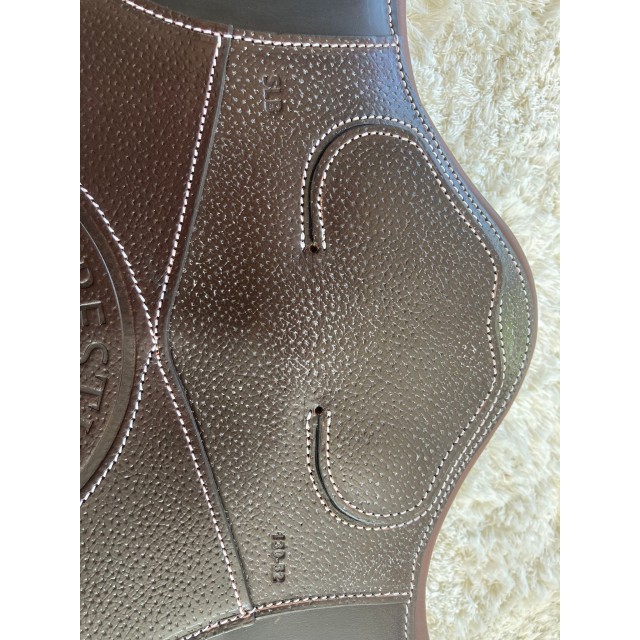Bavette longue Forestier taille 130 / chocolat / neuve avec étiquette
