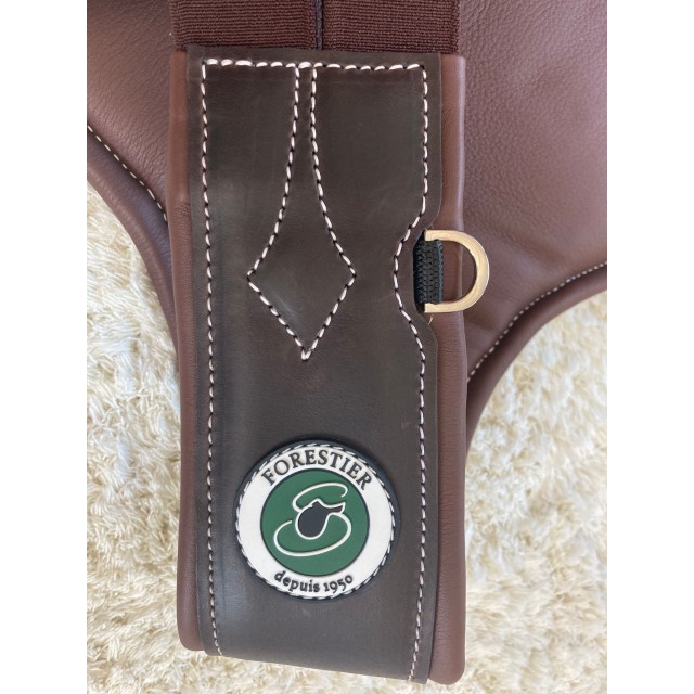 Bavette longue Forestier taille 130 / chocolat / neuve avec étiquette