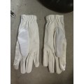 Gants blanc