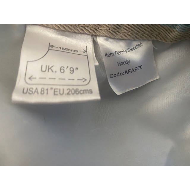 couverture anti mouche rambo hoody