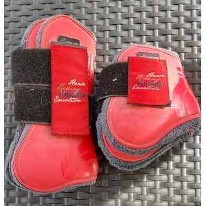 Guêtres et protèges boulets Fouganza Rouge