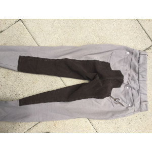 Pantalon beige et marron