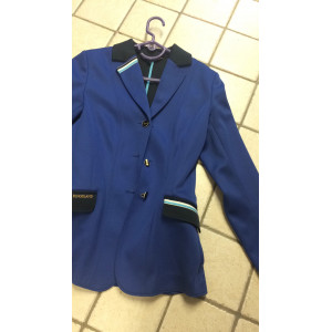 veste bleu roi