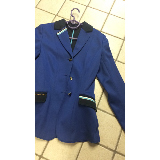 veste bleu roi