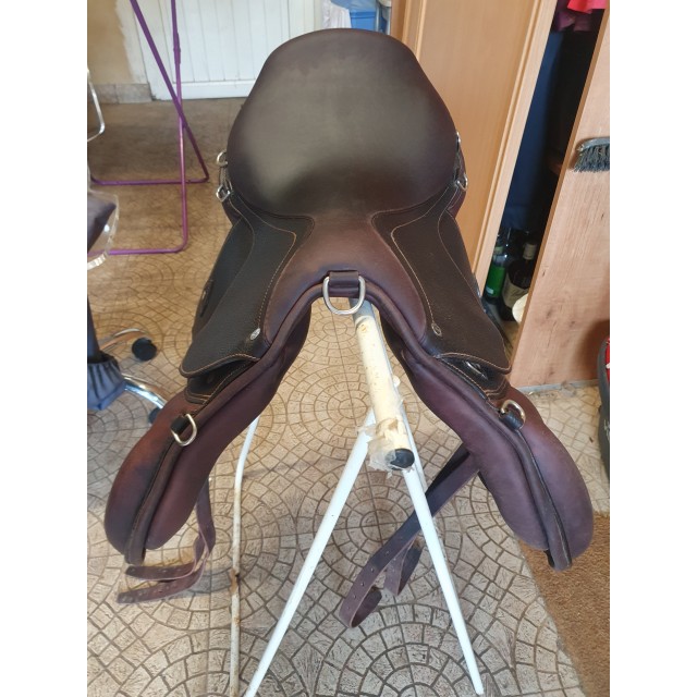 SELLE CUIR MIXTE TREC ENDURANCE