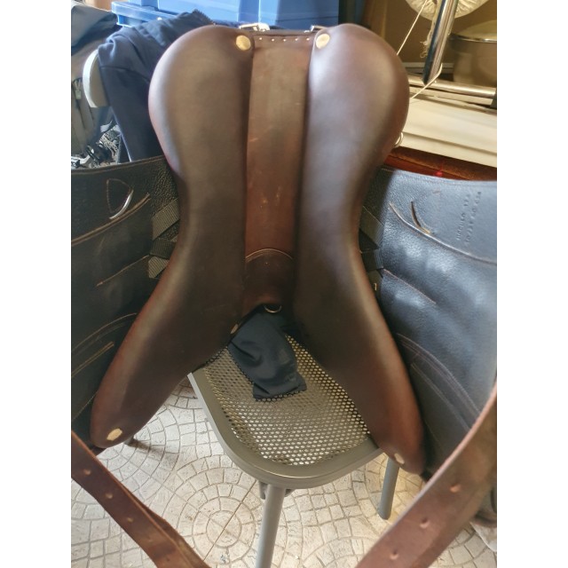 SELLE CUIR MIXTE TREC ENDURANCE