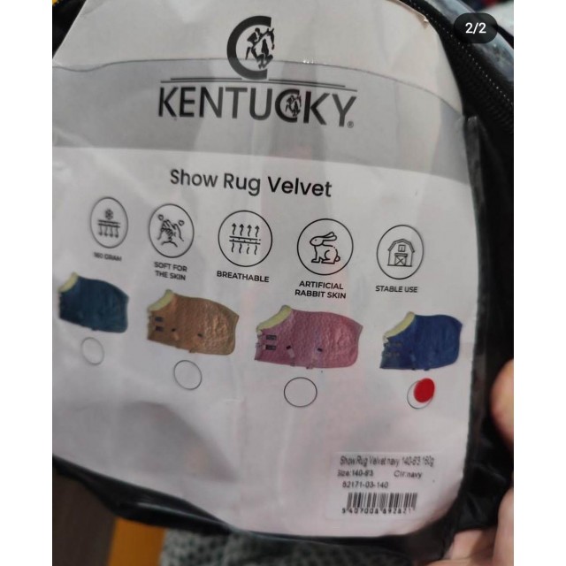 Couverture Kentucky Velvet