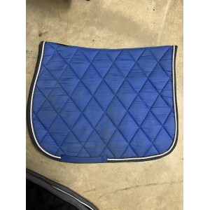 Tapis de selle bleu