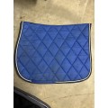 Tapis de selle bleu