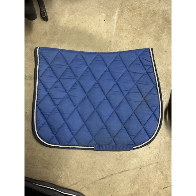 Tapis de selle bleu