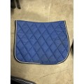 Tapis de selle bleu