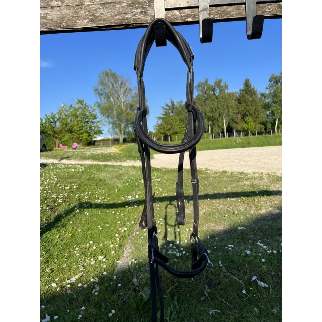 Bridon CWD noir muserolle allemande