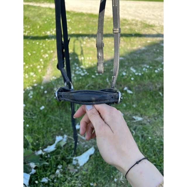 Bridon CWD noir muserolle allemande