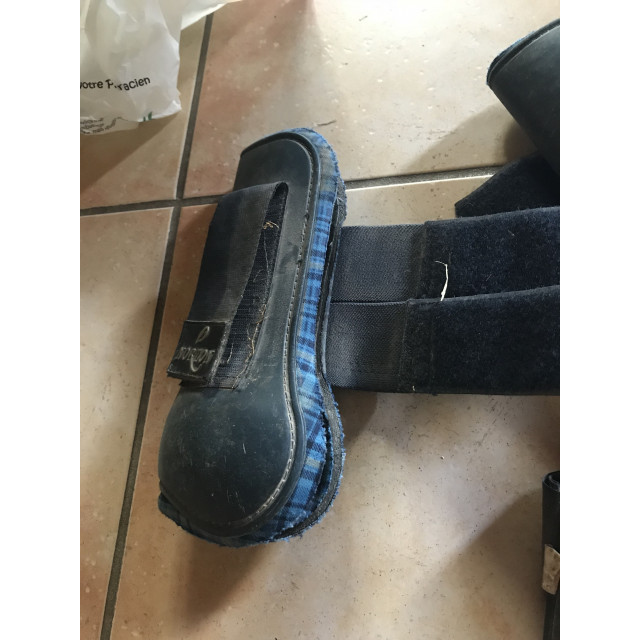 Ensemble guetre et protege boulet